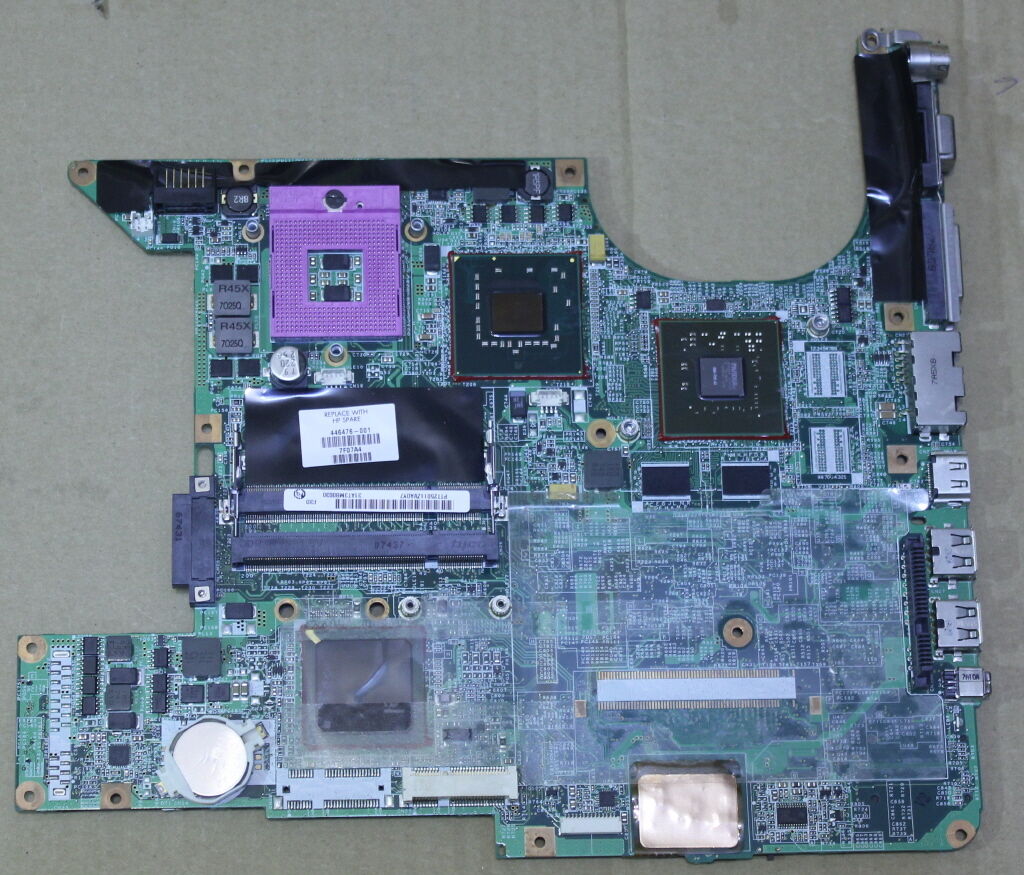 Board, motherboard, HP pavilion dv6000 series, da0at3mb8f0, 446476-001, Intel HP Pavilion , DV6000 Series M